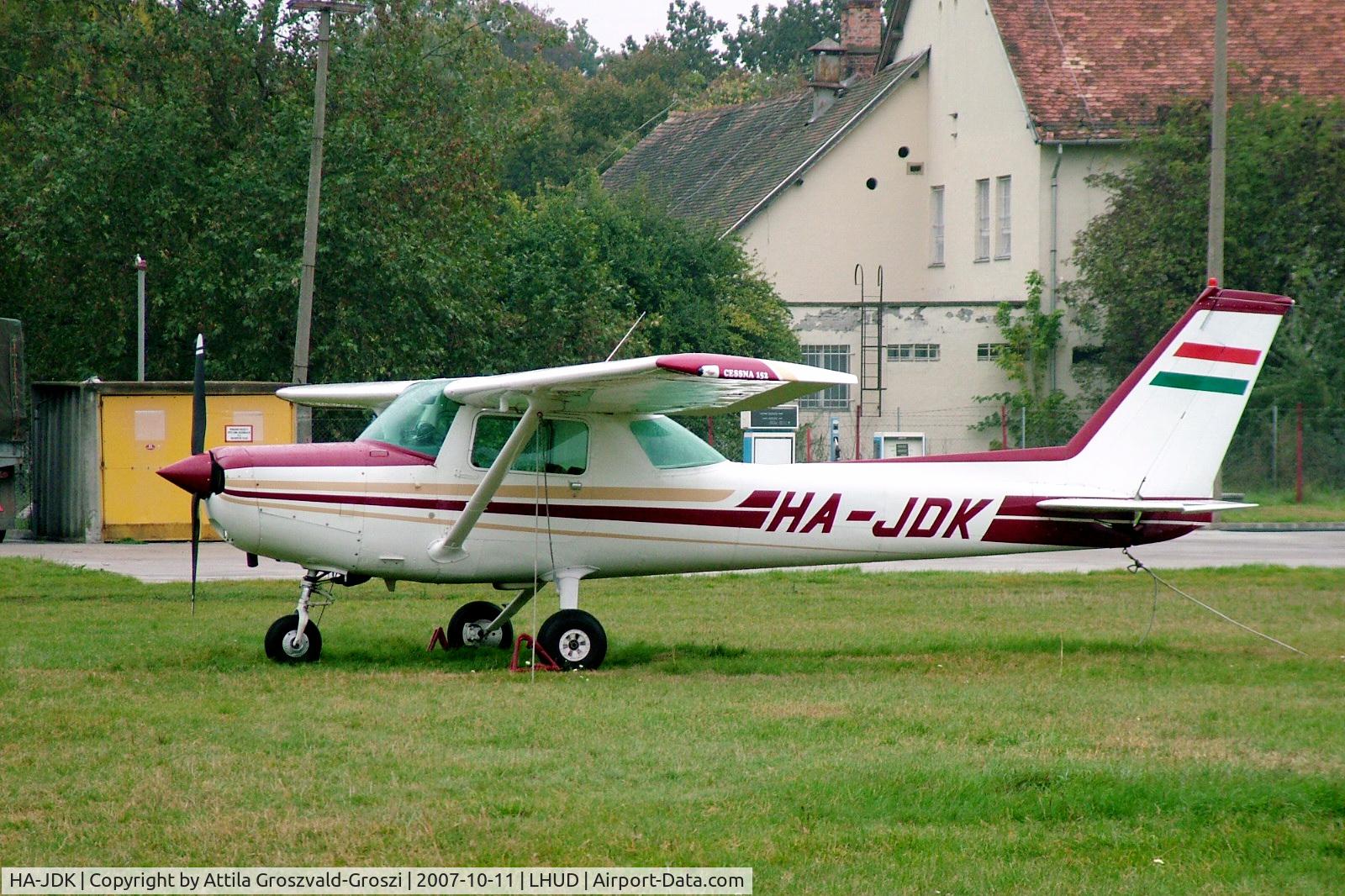 HA-JDK, Cessna 152 C/N 15281190, Szeged Airport