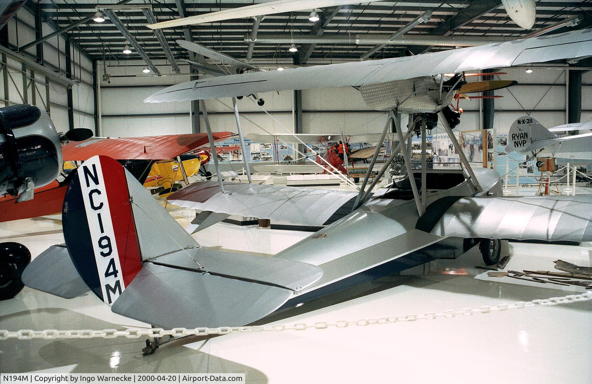 N194M, 1930 Savoia-Marchetti S-56B C/N 7, American Aeronautical (Savoia-Marchetti) S.56B at the Heritage Halls, Owatonna MN