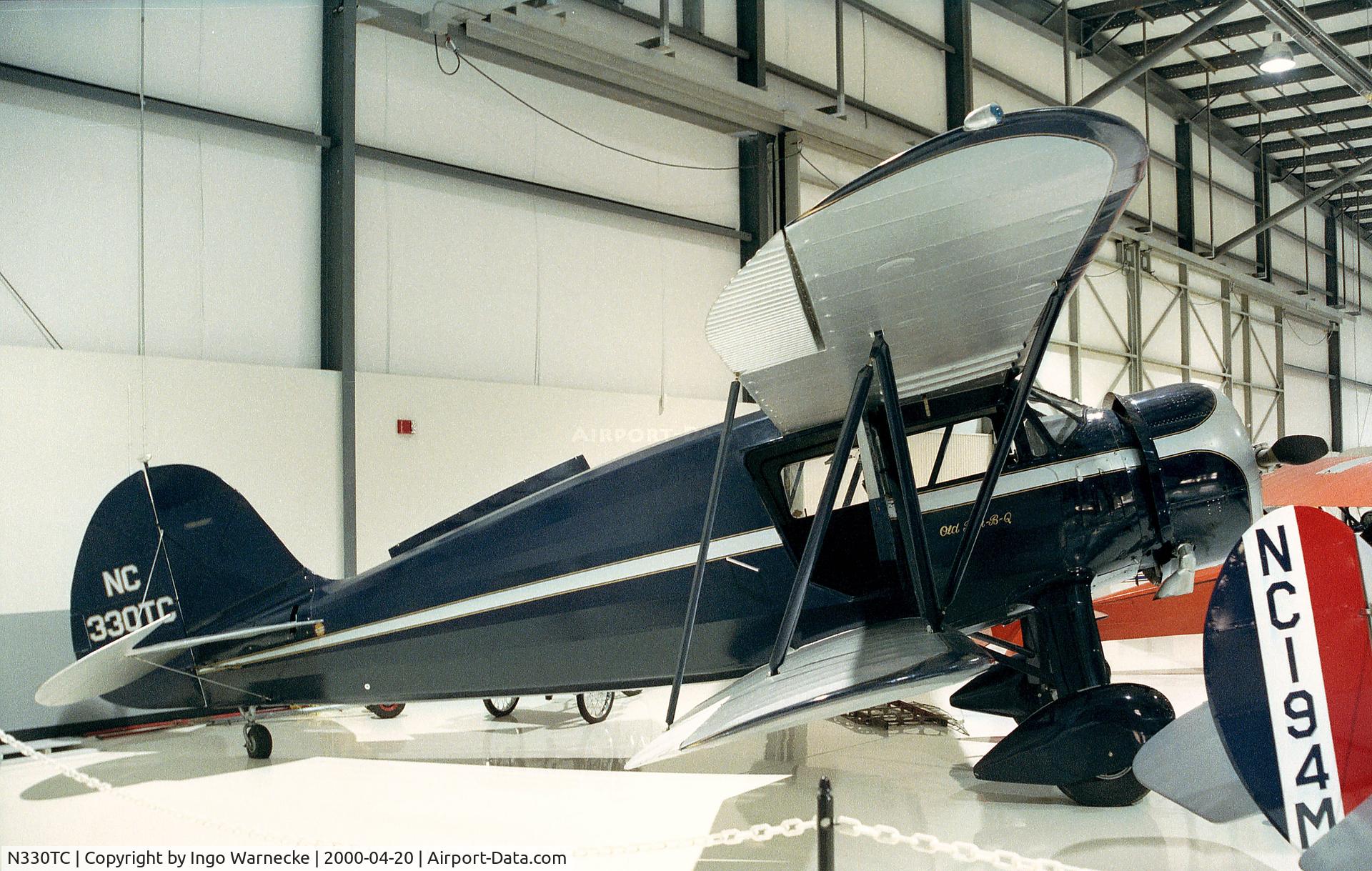 N330TC, 1937 Waco ZKS-6 C/N 4524, Waco ZKS-6 at the Heritage Halls, Owatonna MN