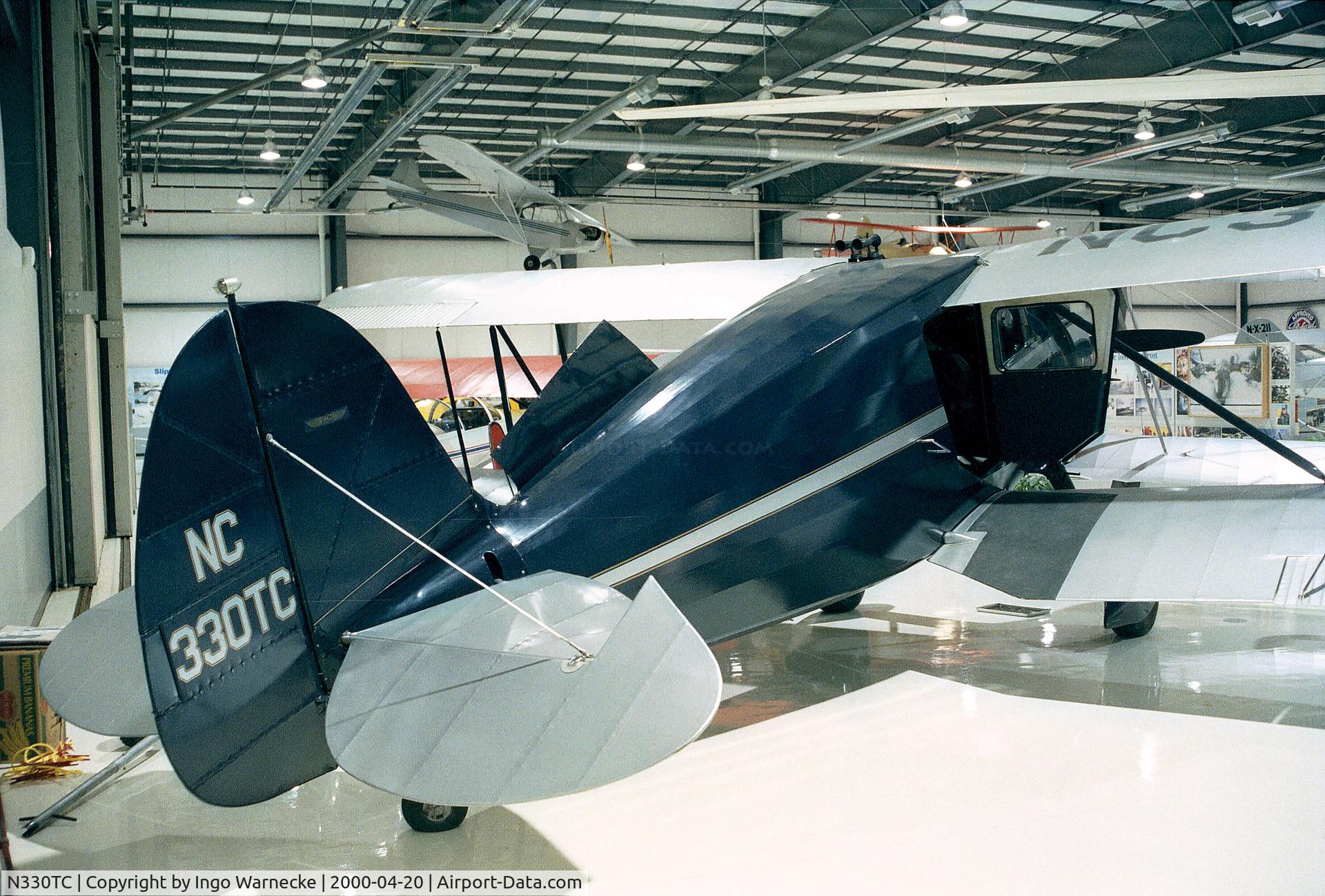 N330TC, 1937 Waco ZKS-6 C/N 4524, Waco ZKS-6 at the Heritage Halls, Owatonna MN