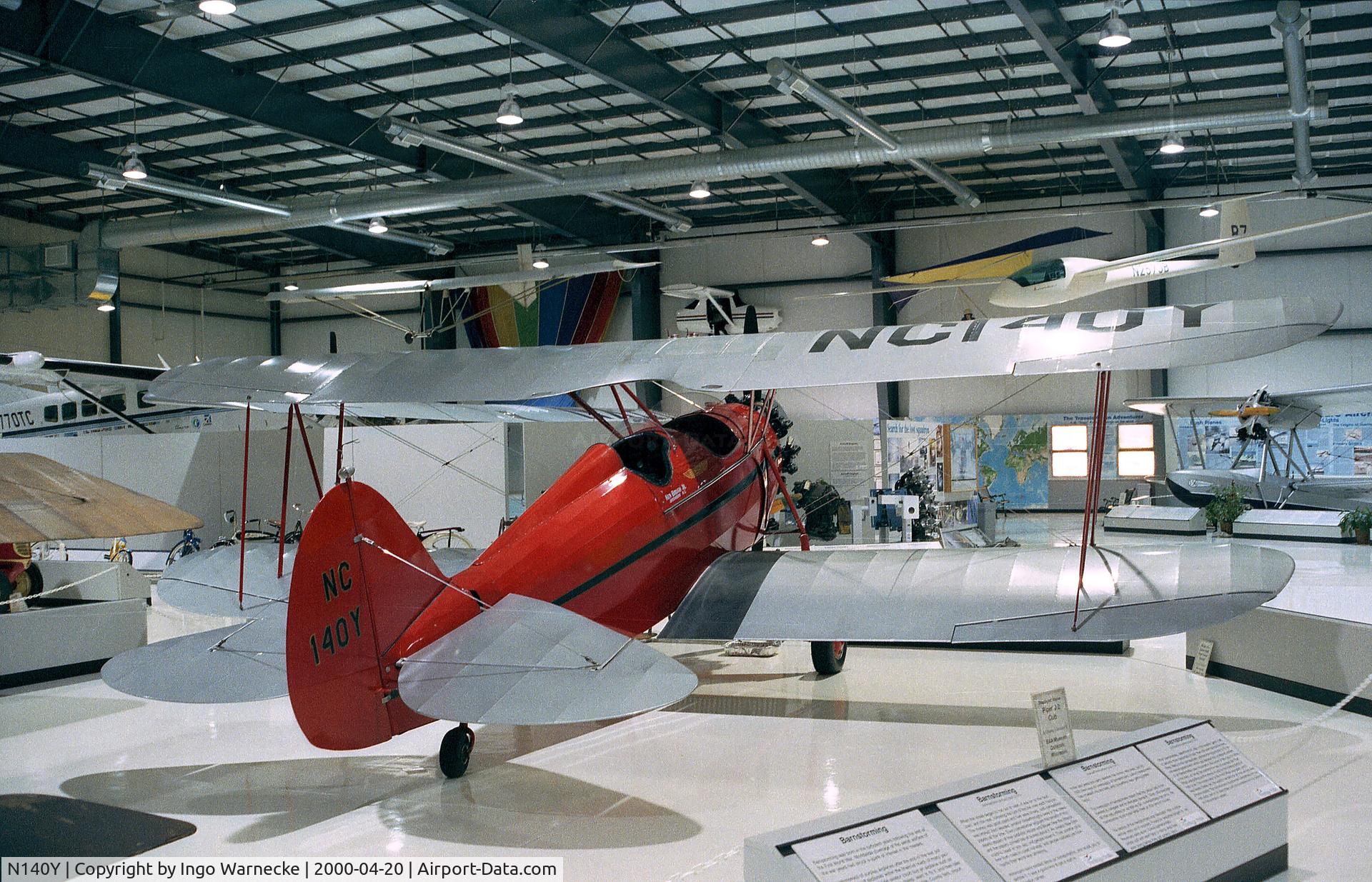 N140Y, 1937 Waco RNF C/N 3317, Waco RNF at the Heritage Halls, Owatonna MN