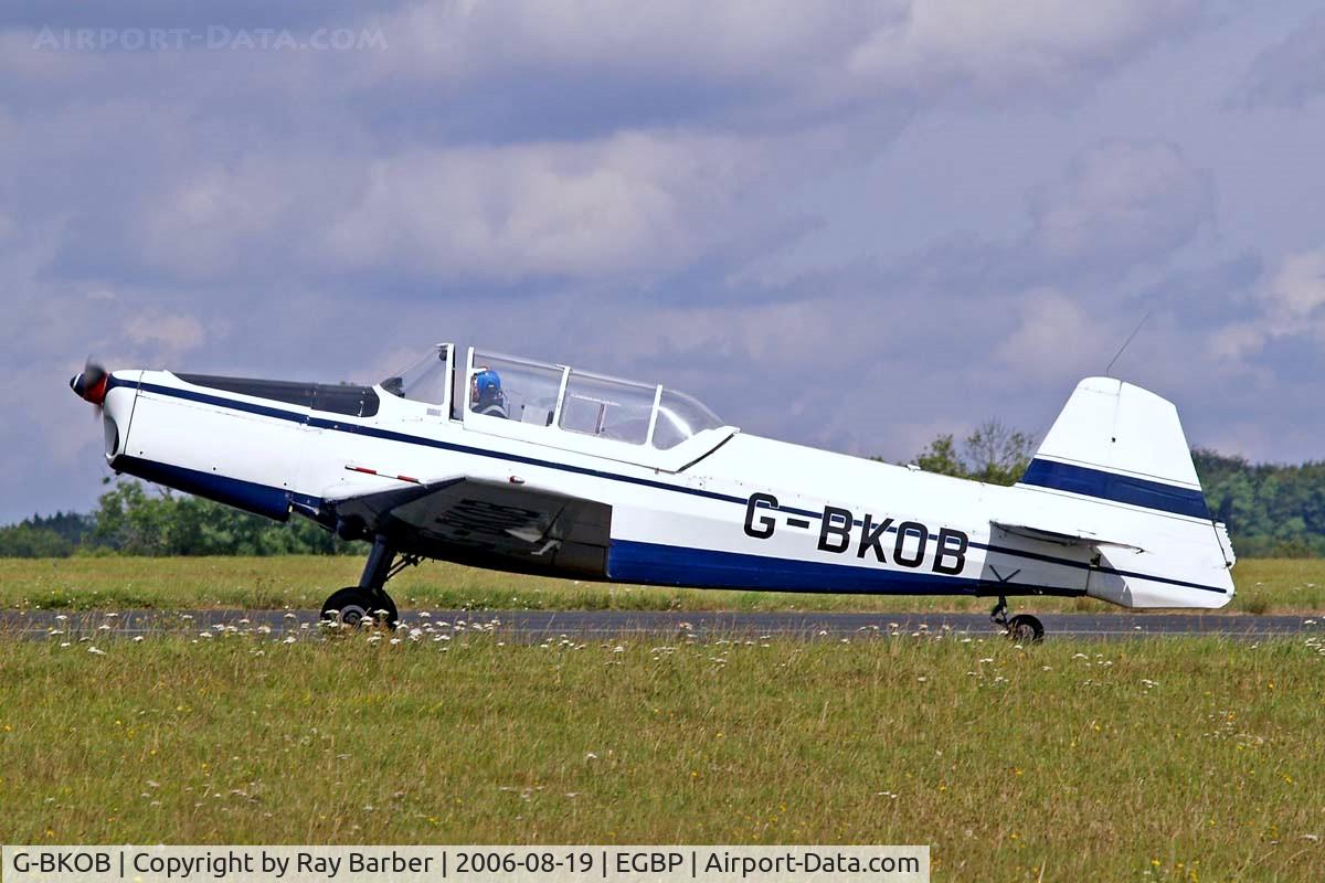 G-BKOB, 1962 Zlin Z-326 Trener Master C/N 757, Zlin Z.326 Trener Master [757] Kemble~G 19/08/2006. Seen at the PFA Flying For Fun 2006 Kemble.