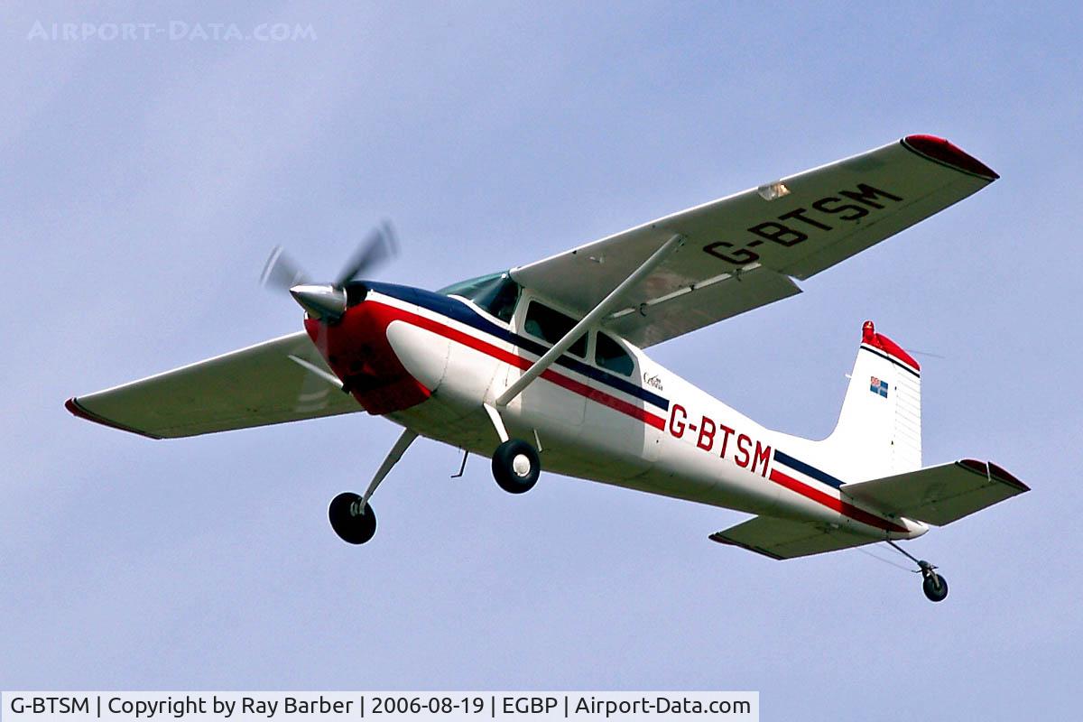 G-BTSM, 1957 Cessna 180A C/N 32678, Seen at the PFA Flying For Fun 2006 Kemble.