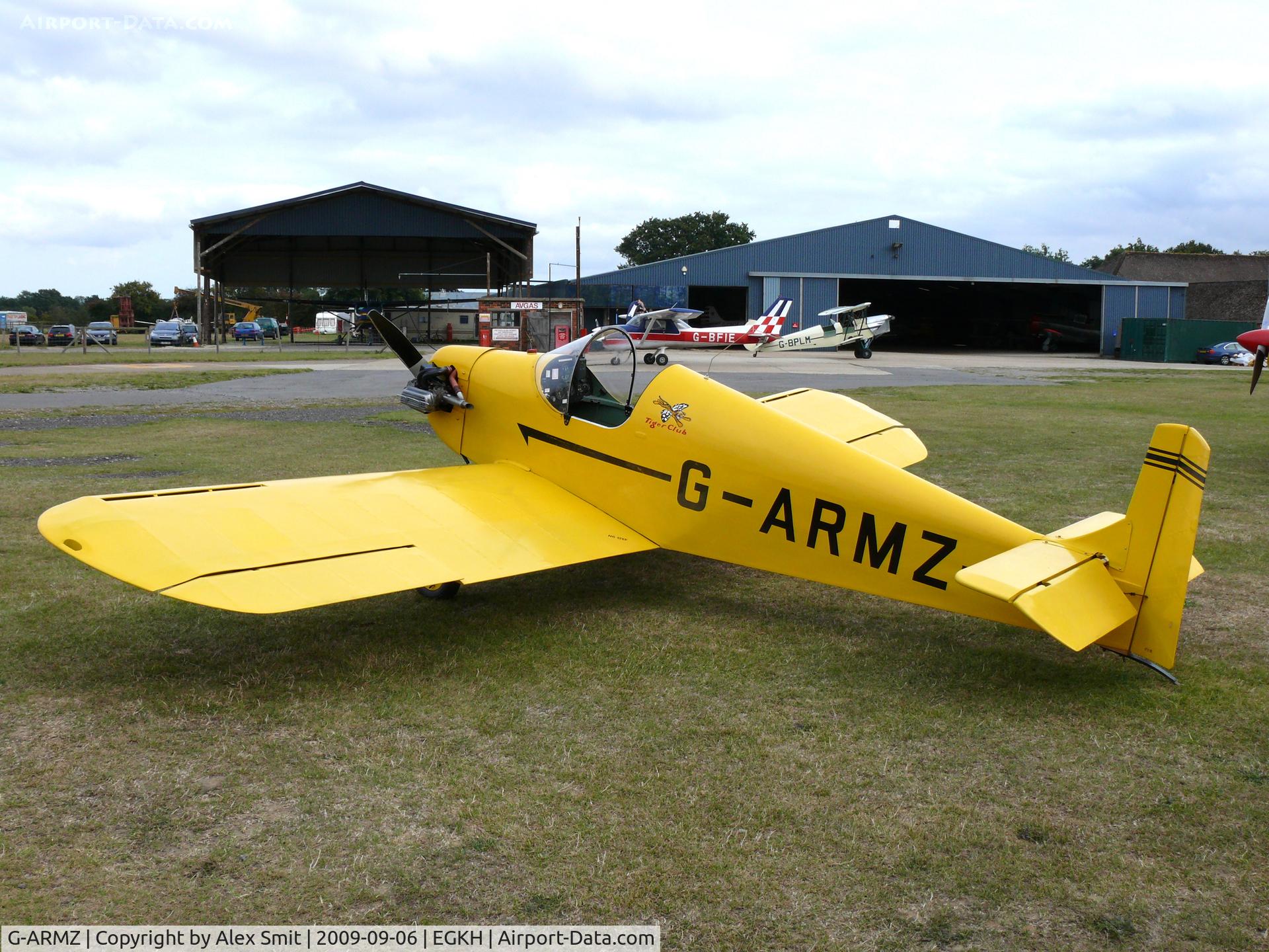 G-ARMZ, 1961 Rollason Druine D.31 Turbulent C/N PFA 565, Druine Dr31 Turbulent G-ARMZ Tiger Club