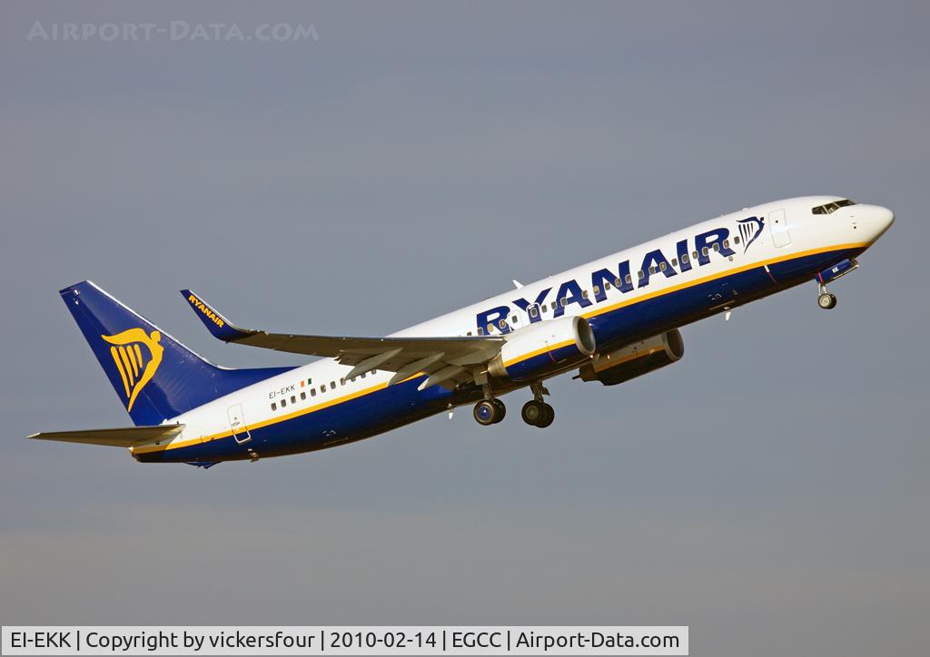 EI-EKK, 2010 Boeing 737-8AS C/N 38500, Ryanair Boeing 737-8AS (c/n 38500).
