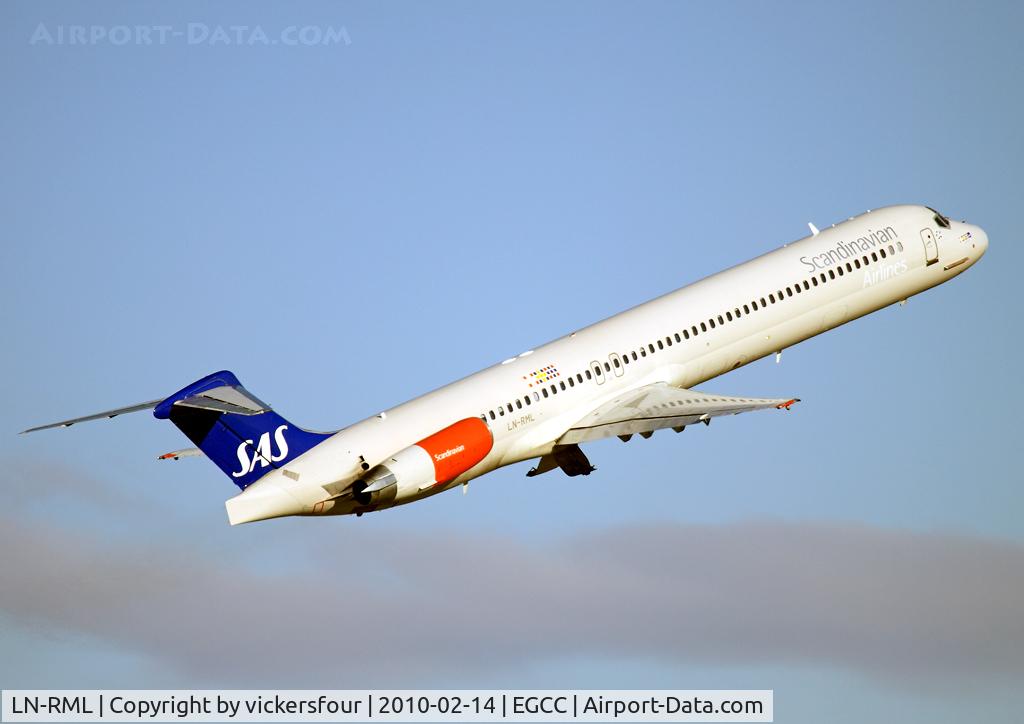 LN-RML, 1991 McDonnell Douglas MD-82 (DC-9-82) C/N 53002, SAS