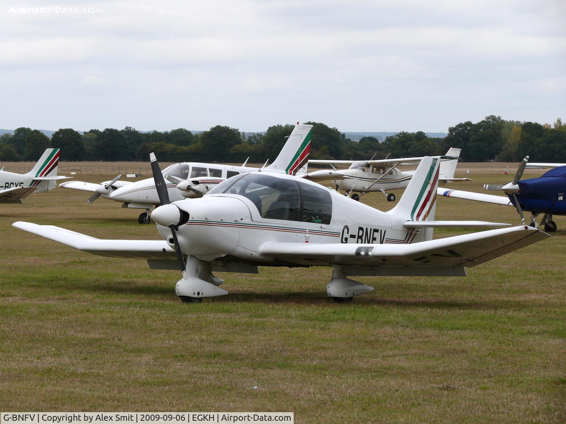 G-BNFV, 1987 Robin DR-400-120 Dauphin C/N 1767, Robin Dr400/120 Petit Prince G-BNFV JPA Freeman