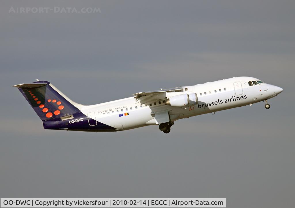OO-DWC, 1998 British Aerospace Avro 146-RJ100 C/N E3322, Brussels Airlines