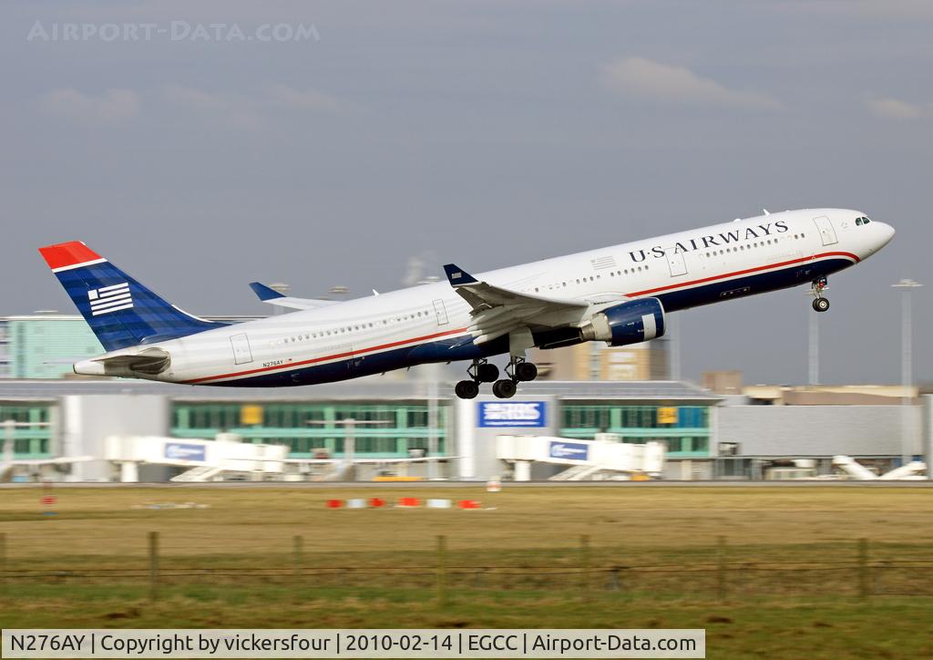 N276AY, 2000 Airbus A330-323 C/N 375, U S Airways