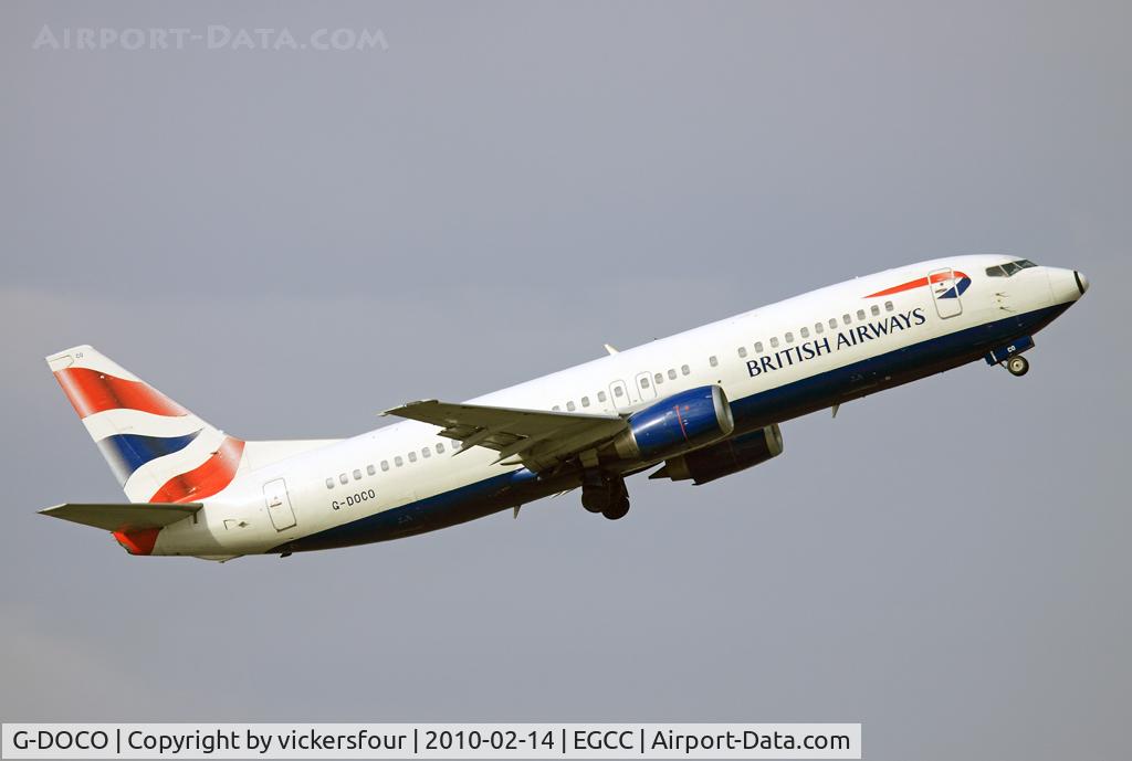 G-DOCO, 1992 Boeing 737-436 C/N 25849, British Airways
