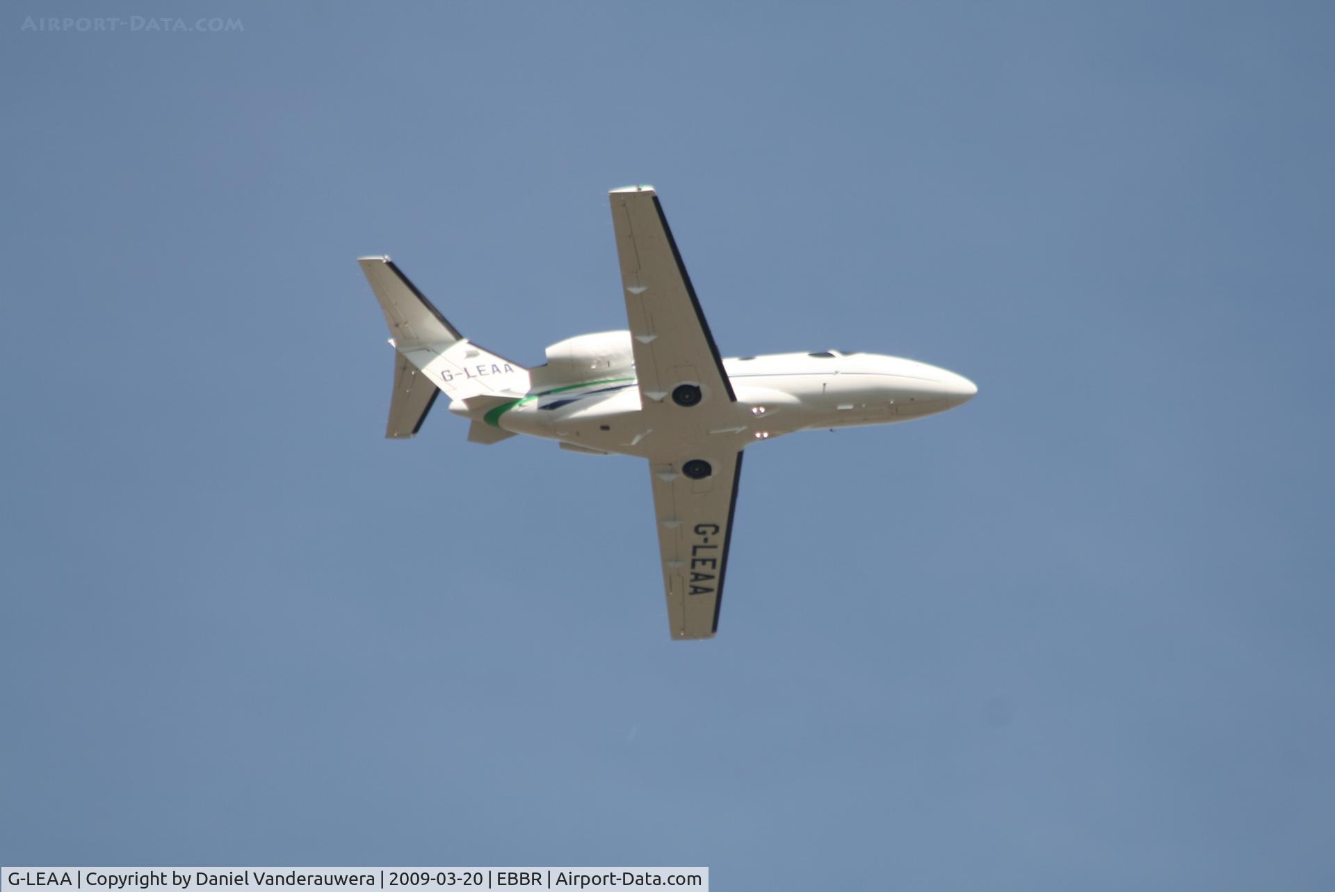 G-LEAA, 2007 Cessna 510 Citation Mustang Citation Mustang C/N 510-0072, Taking off from RWY 07R