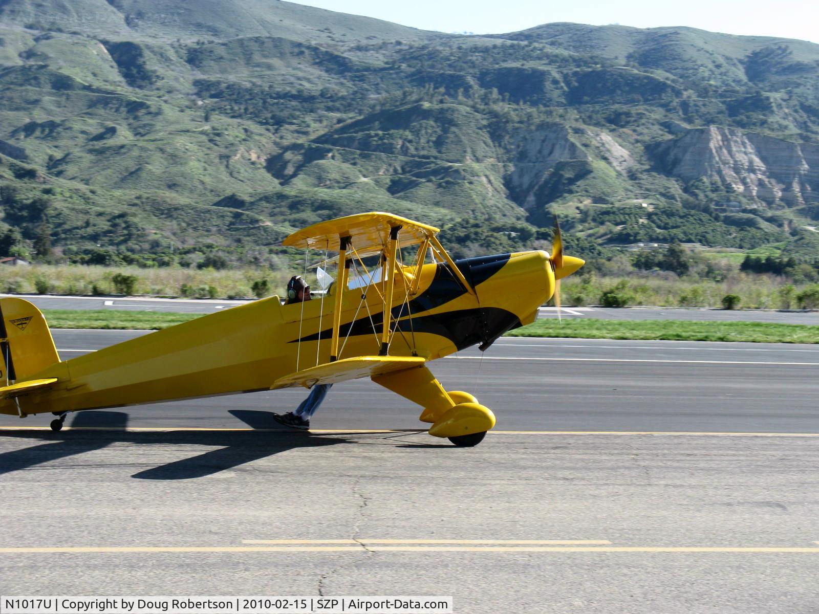 N1017U, 1939 CASA 1-131 Jungmann C/N E3B-435, 1939 Bucker Jungmann C.A.S.A. 1.131, Lycoming O-360 180 Hp upgrade, taxi