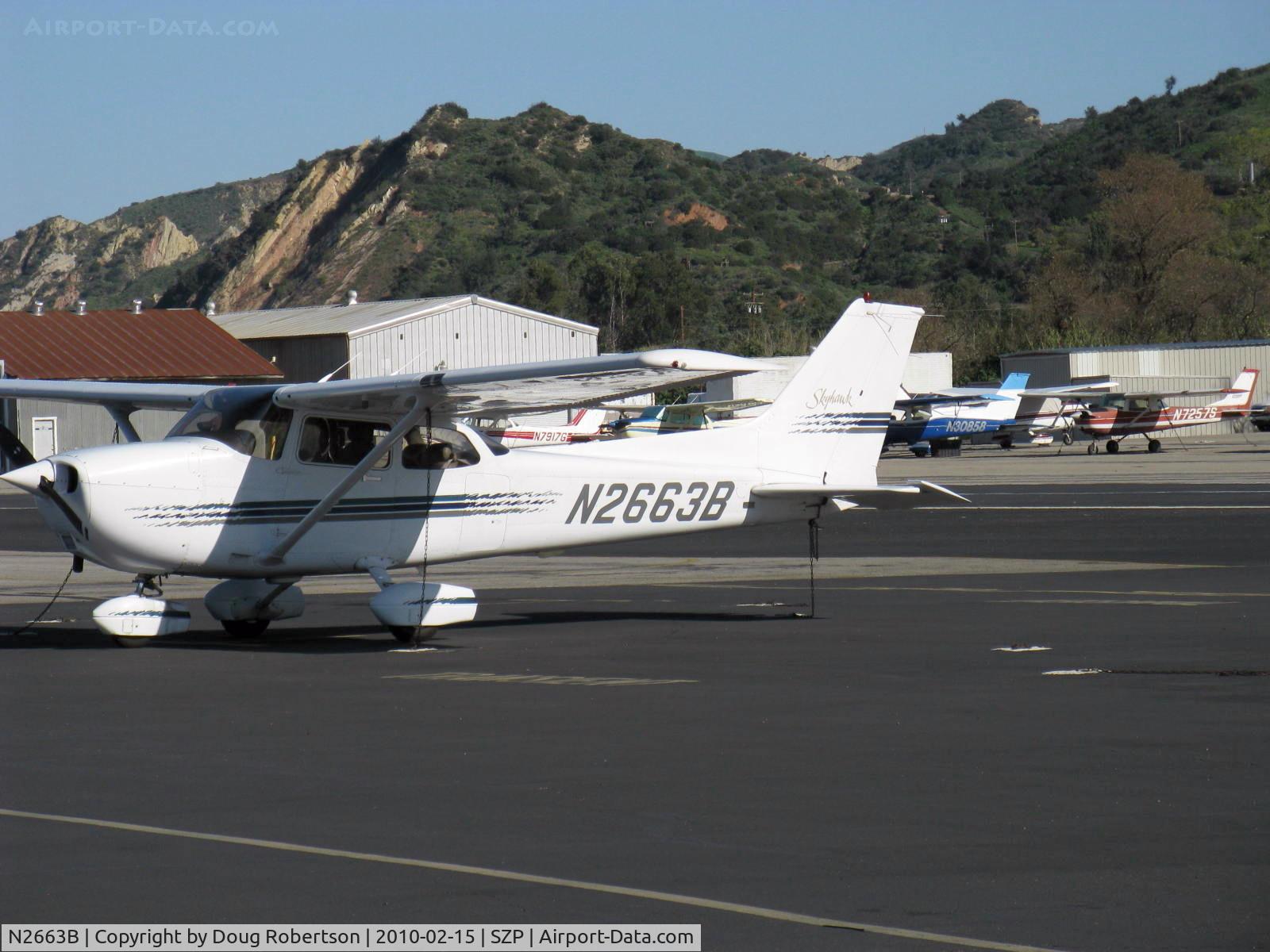 N2663B, 1998 Cessna 172R C/N 17280561, 1998 Cessna 172R SKYHAWK, Lycoming IO-360-L2A 160 Hp