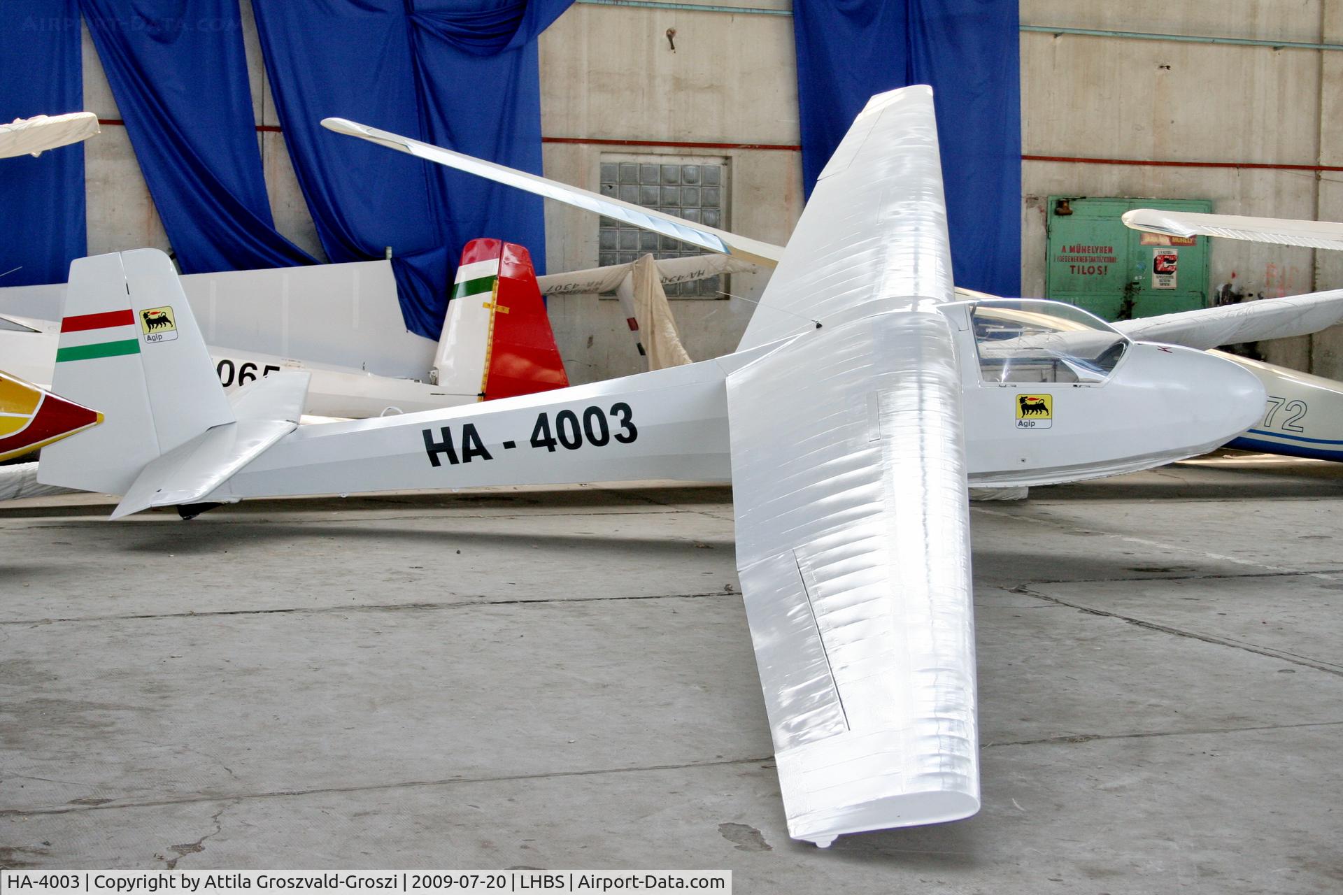 HA-4003, 1959 Schleicher K-8B C/N 120/58, Budaörs-Airport, Hungary - Hangar