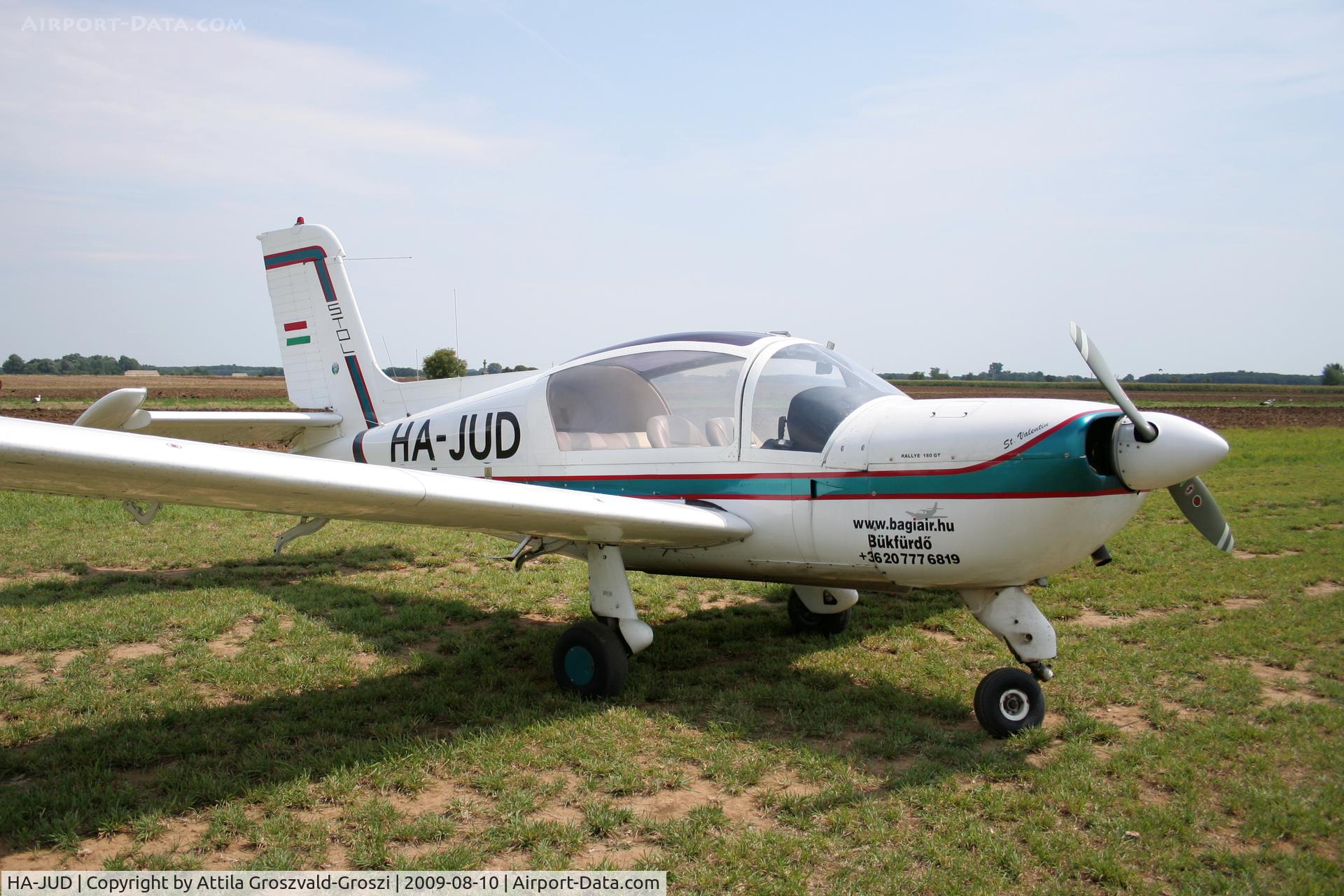 HA-JUD, 1977 Socata MS-893E Rallye 180GT Gaillard C/N 12962, Bükfürdö