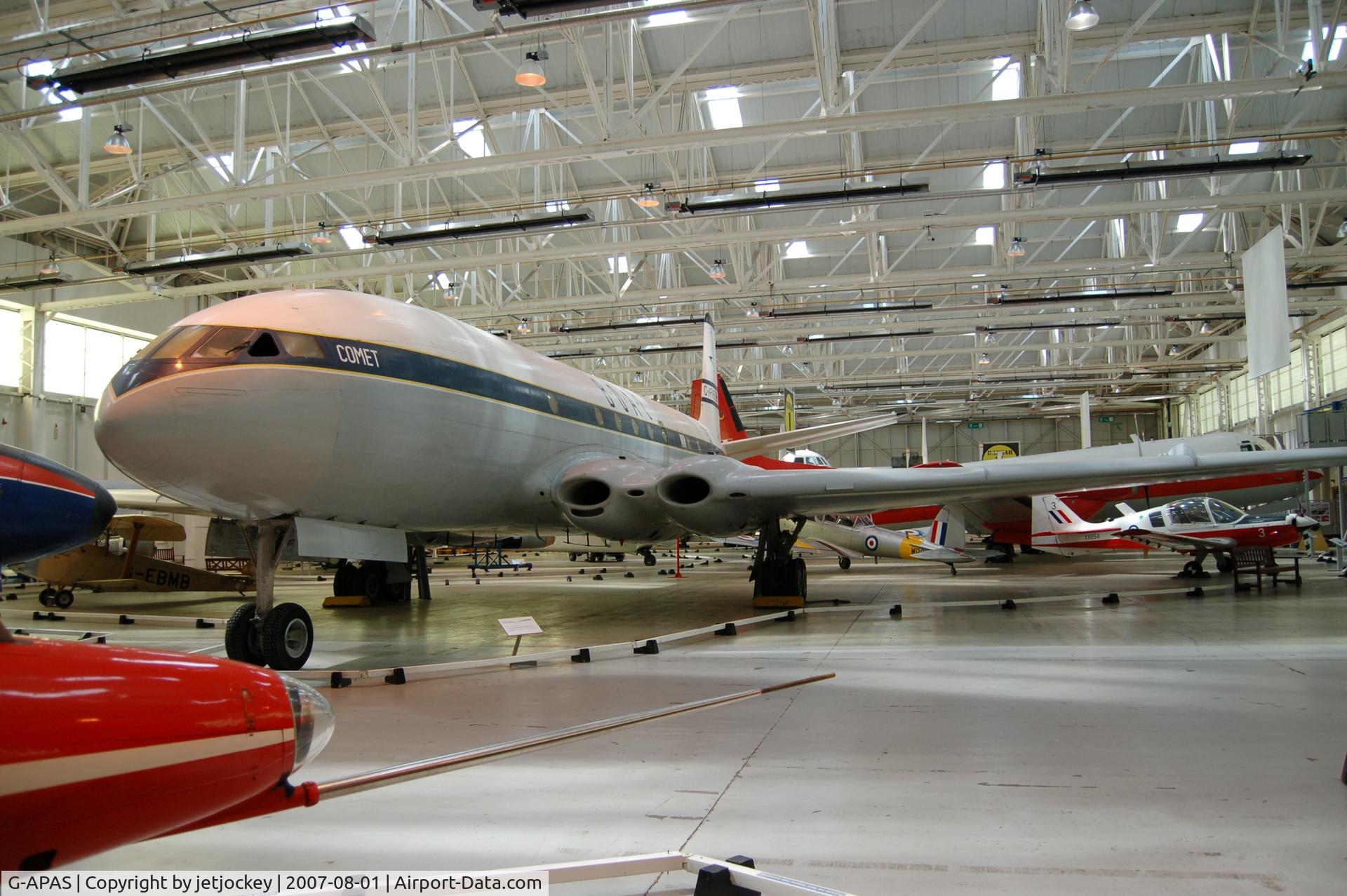 G-APAS, 1953 De Havilland DH.106 Comet 1XB C/N 6022, DH Comet at RAF Cosford