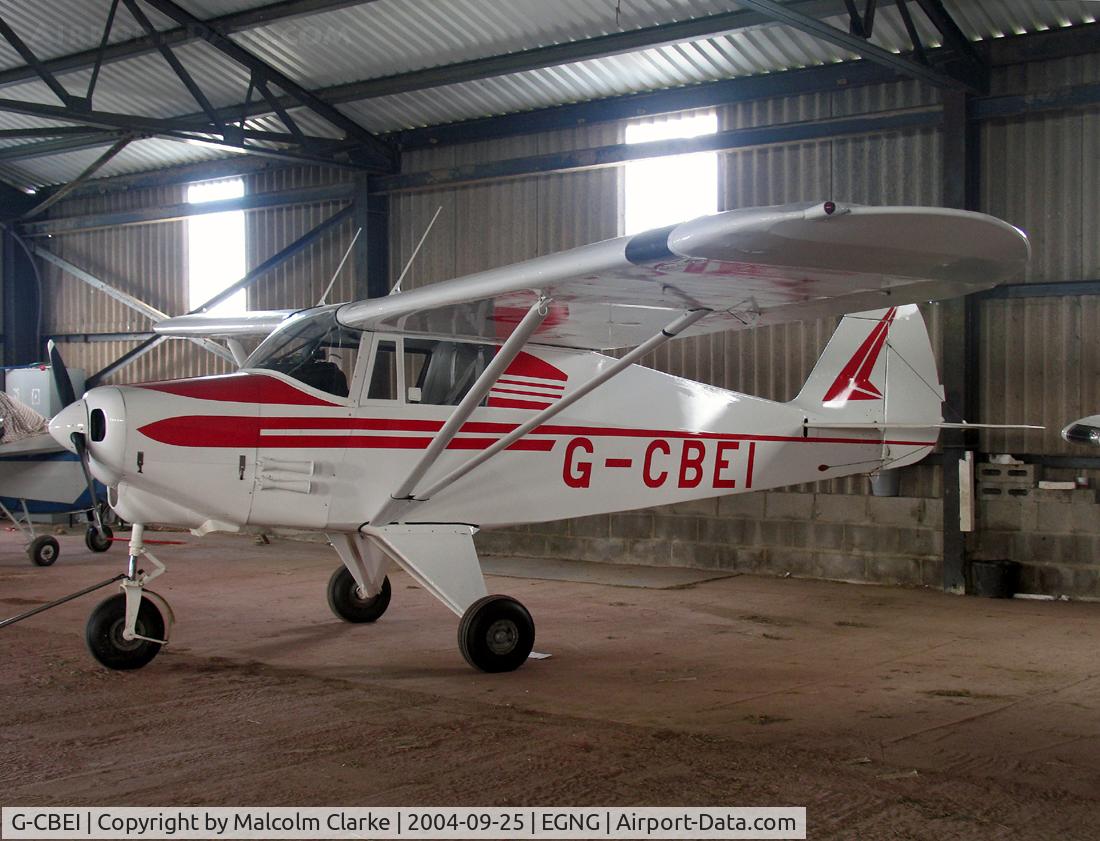 G-CBEI, 1961 Piper PA-22-108 Colt Colt C/N 22-9136, Piper PA-22-108 Colt at Bagby Airfield in 2004.