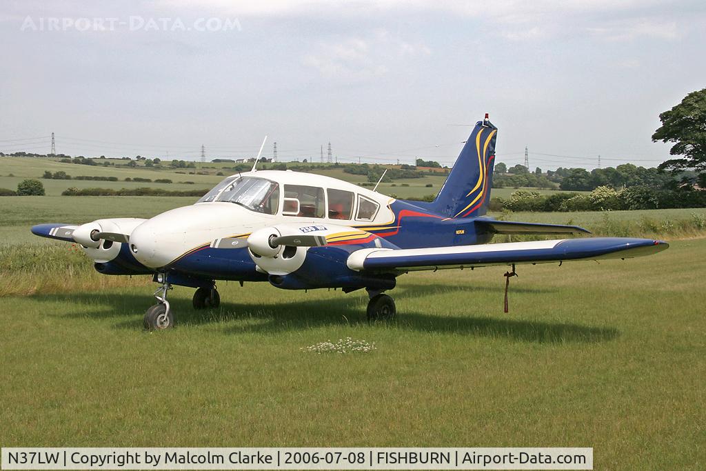 N37LW, 1960 Piper PA-23-250 Aztec C/N 27-134, Piper PA-23-250 Aztec at Fishburn Airfield in 2006.
