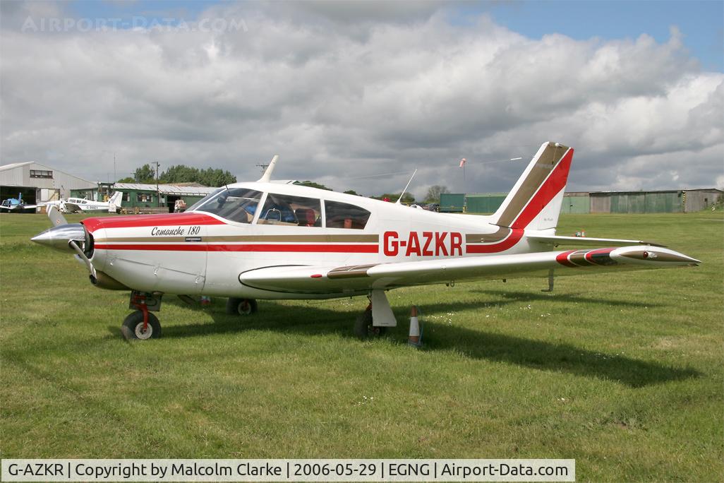 G-AZKR, 1960 Piper PA-24-180 Comanche Comanche C/N 24-2192, Piper PA-24-180 Comanche at Bagby Airfield in 2006.