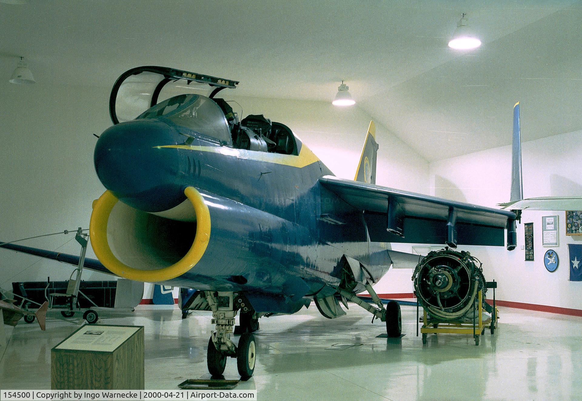 154500, LTV TA-7C Corsair II C/N B-140, LTV TA-7C Corsair II of the USN Reserve at the American Wings Air Museum, Blaine MN