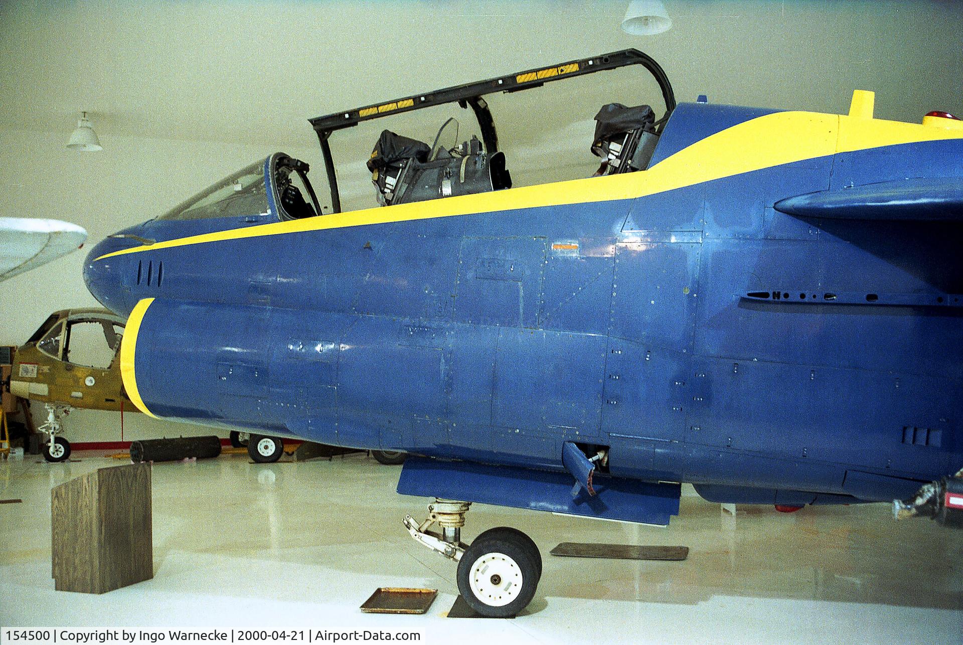 154500, LTV TA-7C Corsair II C/N B-140, LTV TA-7C Corsair II of the USN Reserve at the American Wings Air Museum, Blaine MN