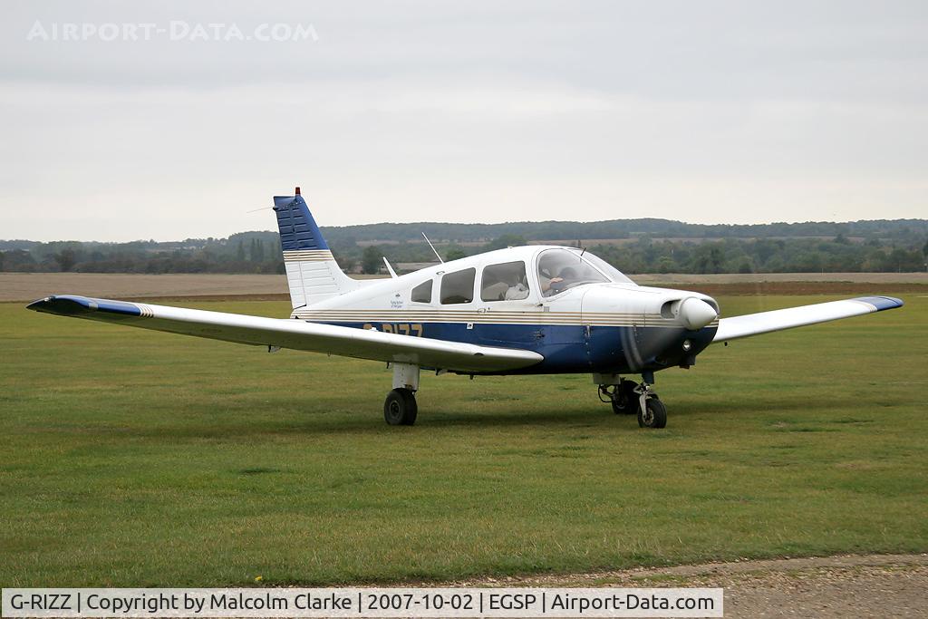 G-RIZZ, 1978 Piper PA-28-161 Cherokee Warrior II C/N 28-7816494, Piper PA-28-161 Warrior II at Peterborough Sibson in 2007.