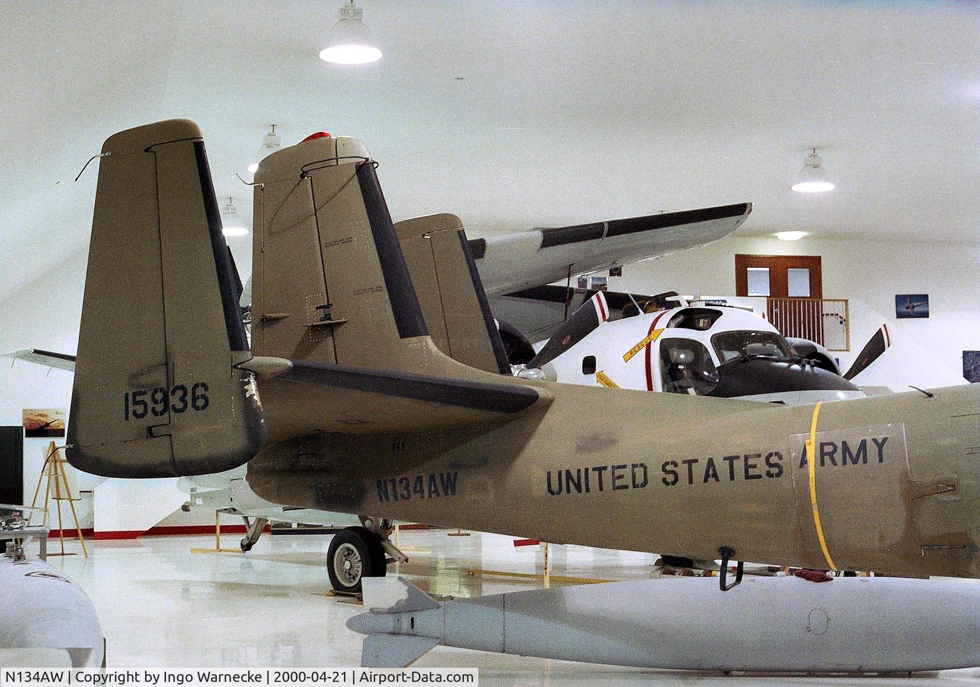 N134AW, 1969 Grumman OV-1C Mohawk C/N 140C, Grumman OV-1C Mohawk at the American Wings Air Museum, Blaine MN
