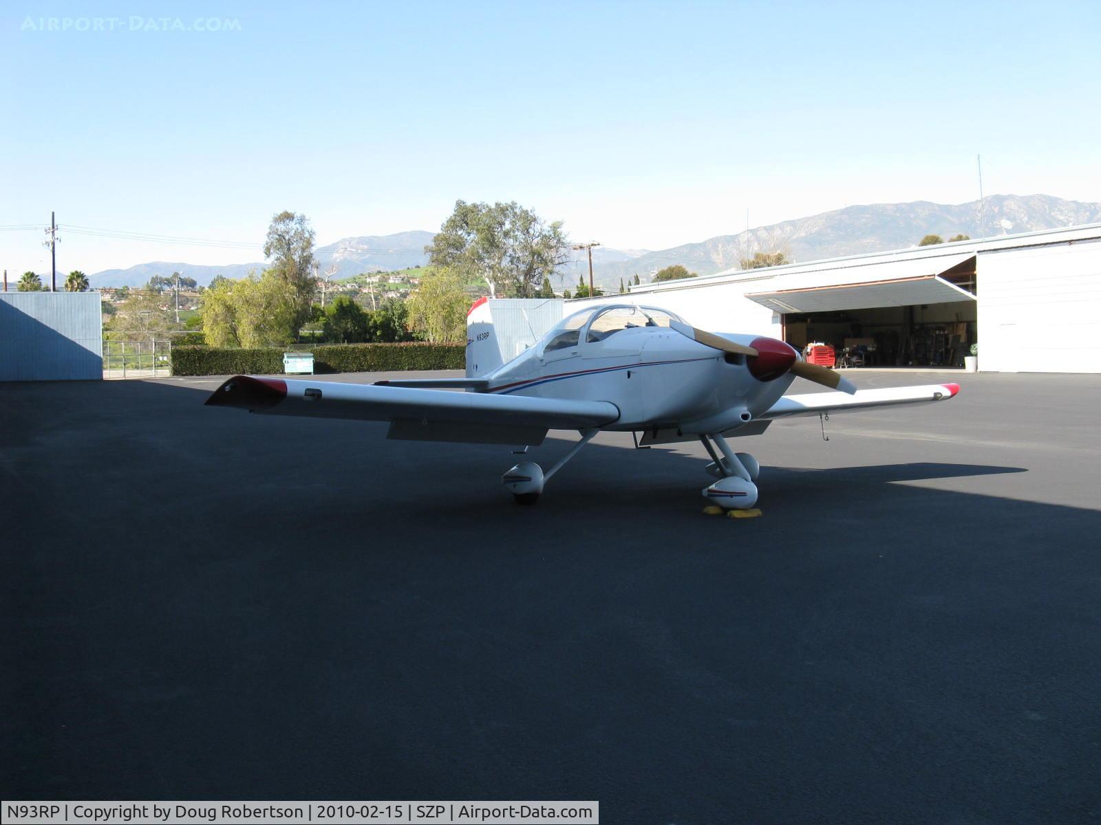 N93RP, Vans RV-6A C/N 21219, Powers VAN's RV-6A
