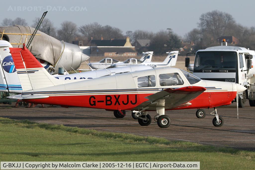 G-BXJJ, 1989 Piper PA-28-161 Cadet C/N 2841200, Piper PA-28-161 Cadet at Cranfield in 2005.