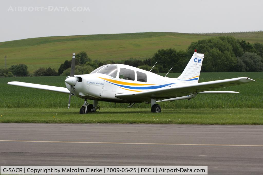 G-SACR, 1988 Piper PA-28-161 Cadet C/N 2841046, Piper PA-28-161 Cadet at Sherburn-in-Elmet in 2004.