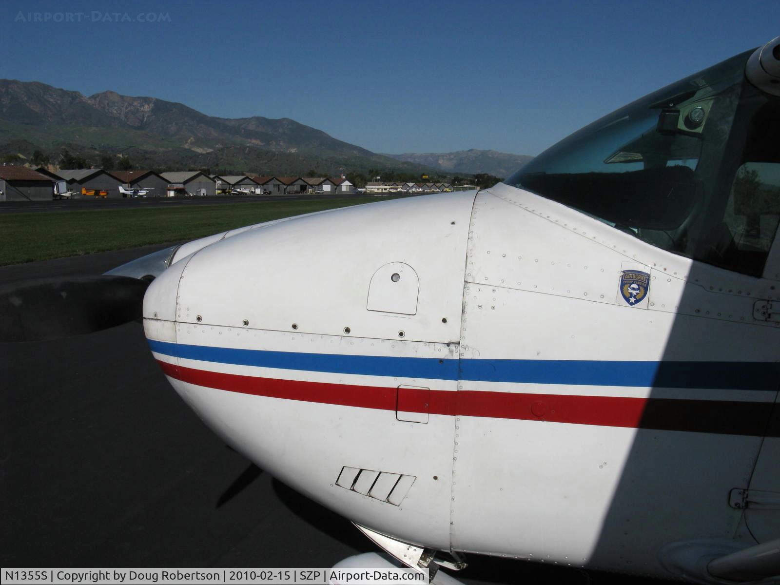 N1355S, 1976 Cessna 182P Skylane C/N 18264918, 1976 Cessna 182P SKYLANE, Continental O-470-S 230 Hp, cowl