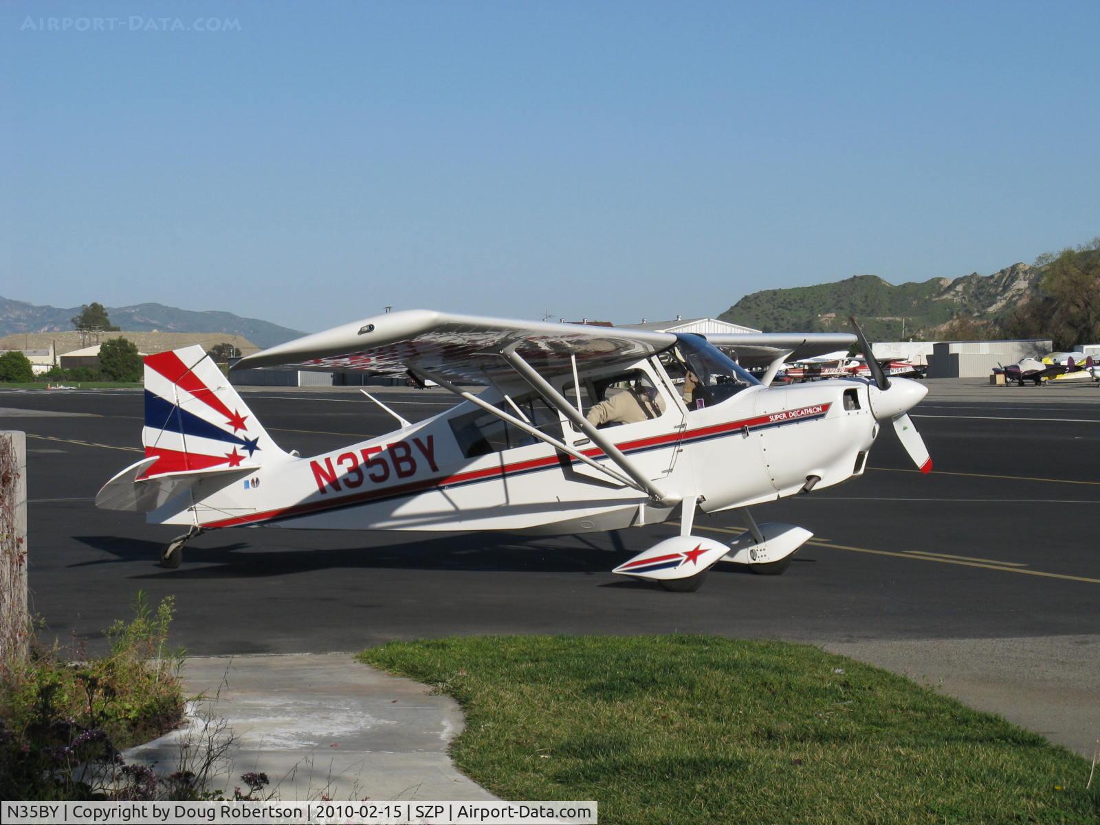 N35BY, 2005 American Champion 8KCAB Super Decathlon C/N 998-2005, 2005 American Champion 8KCAB SUPER DECATHLON, Lycoming AEIO-360-H1B 180 Hp, CS prop, near symmentrical airfoil