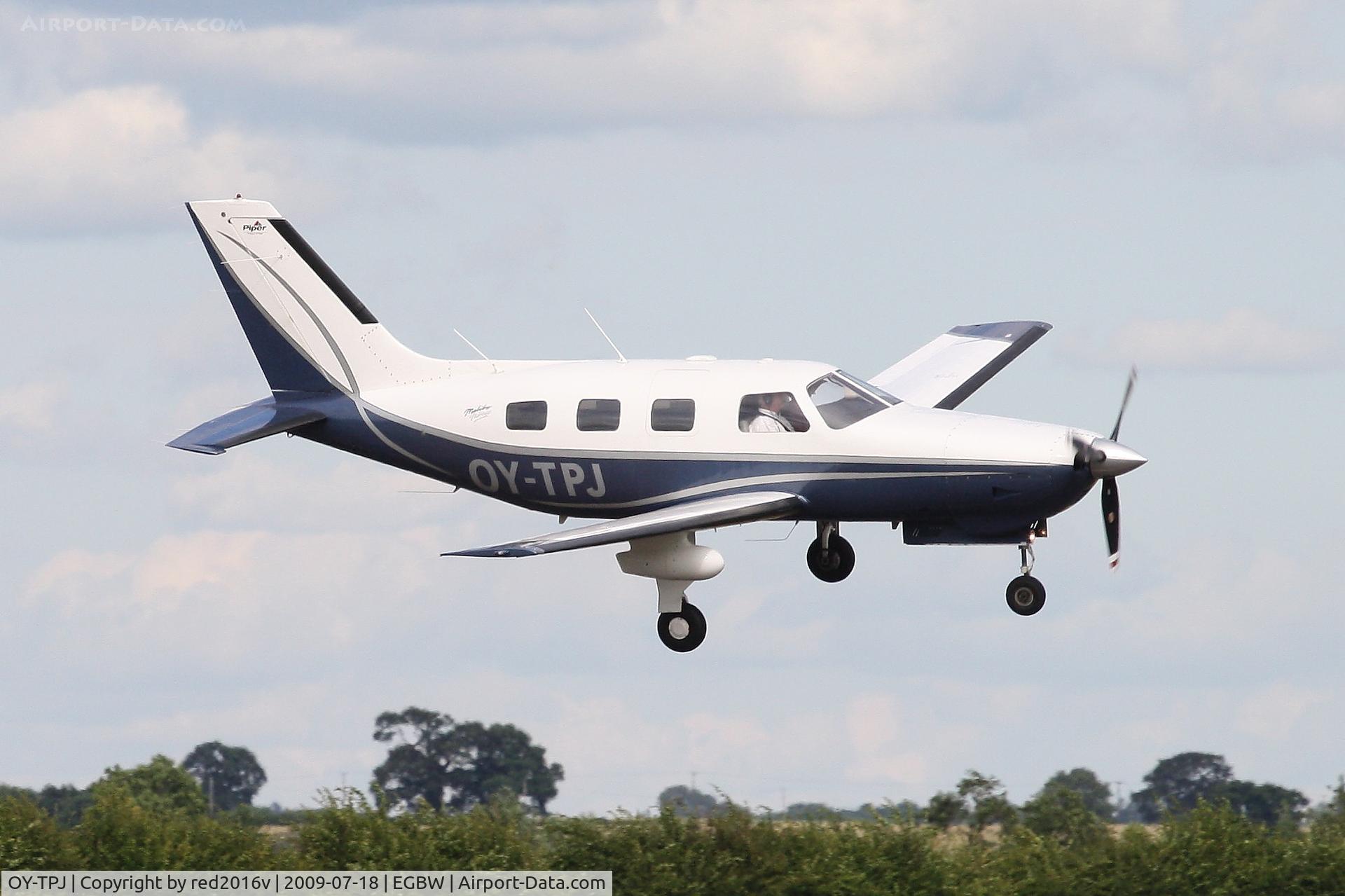 OY-TPJ, 2002 Piper PA-46-350P Malibu Mirage C/N 4636327, PA-46-350P c/n 46-36327