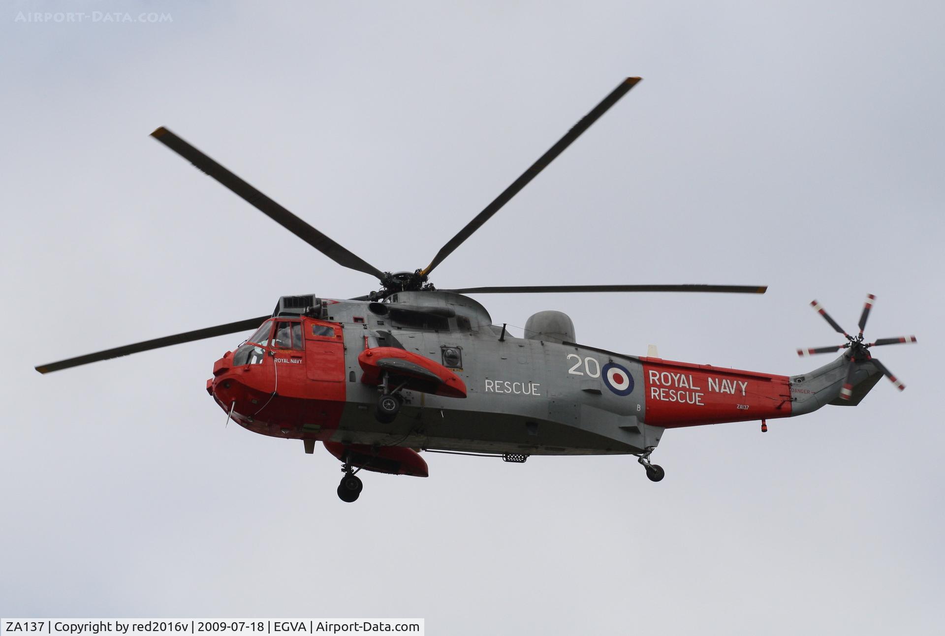 ZA137, 1981 Westland Sea King HU.5SAR C/N WA898, ZA137 c/n WA898