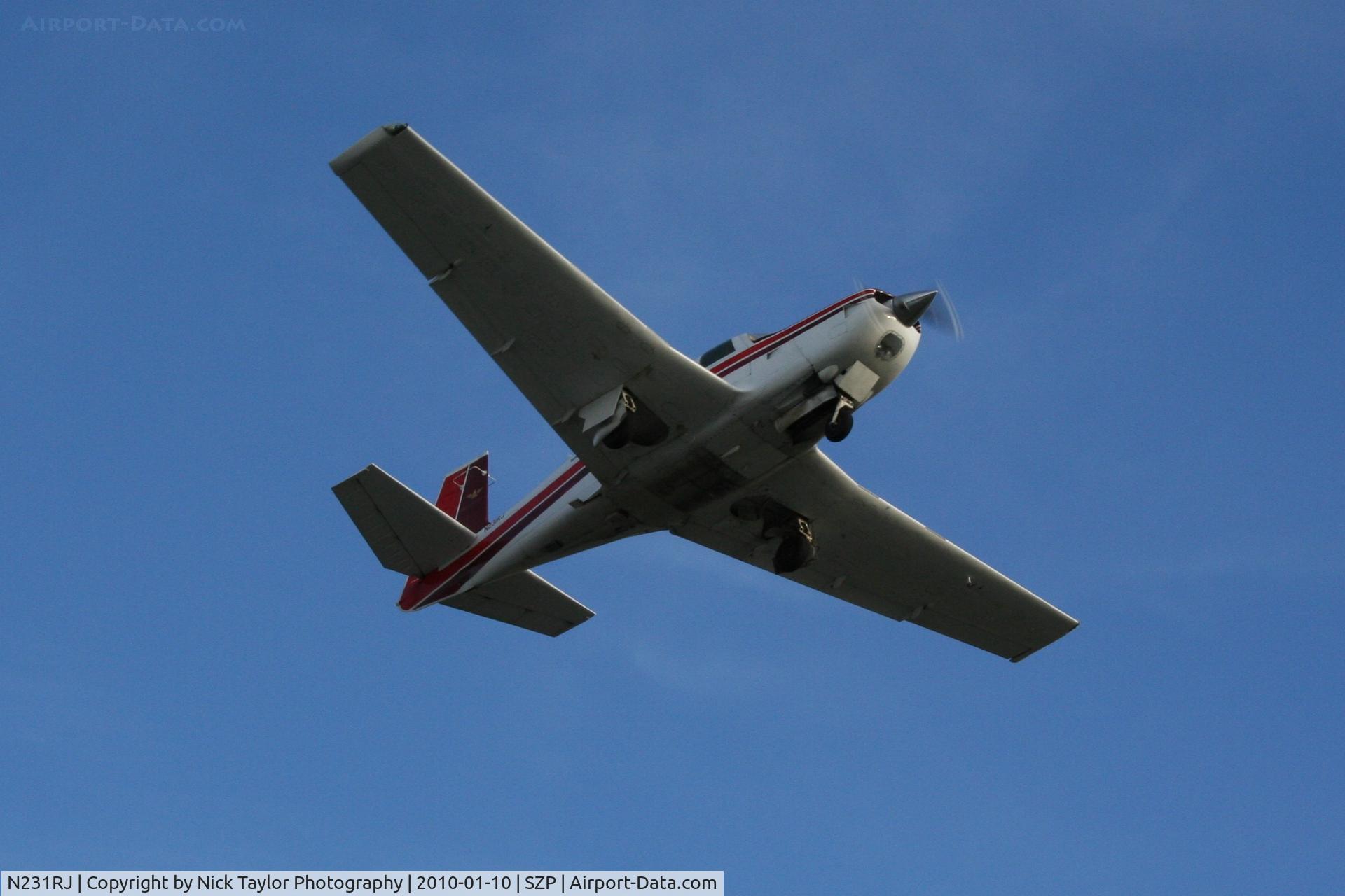 N231RJ, 1979 Mooney M20K C/N 25-0040, Taking off RWY 22