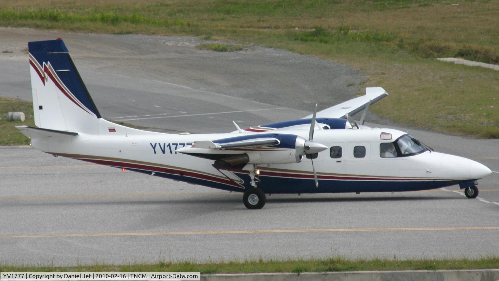 YV1777, 1975 Rockwell 690A Turbo Commander Turbo Commander C/N 11244, YV1777 taxing to the holding point Alpha.