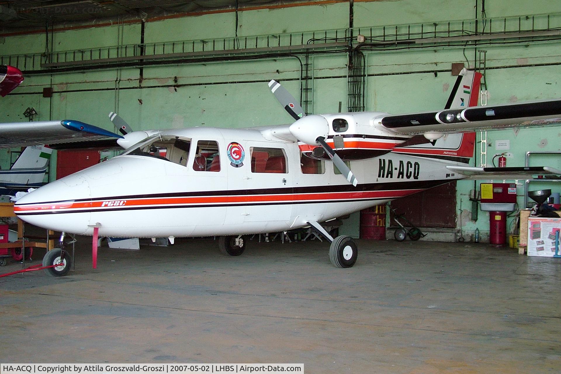 HA-ACQ, 1989 Partenavia P-68C C/N 367, Budaörs-Airport, Hungary