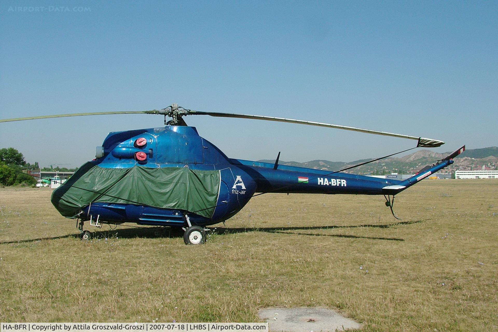 HA-BFR, 1983 Mil (PZL-Swidnik) Mi-2 C/N 528021013, Budaörs-Airport, Hungary