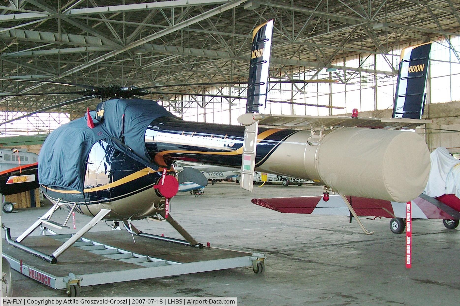 HA-FLY, MD Helicopters 600N C/N RN055, Budaörs-Airport, Hungary - Hangar
