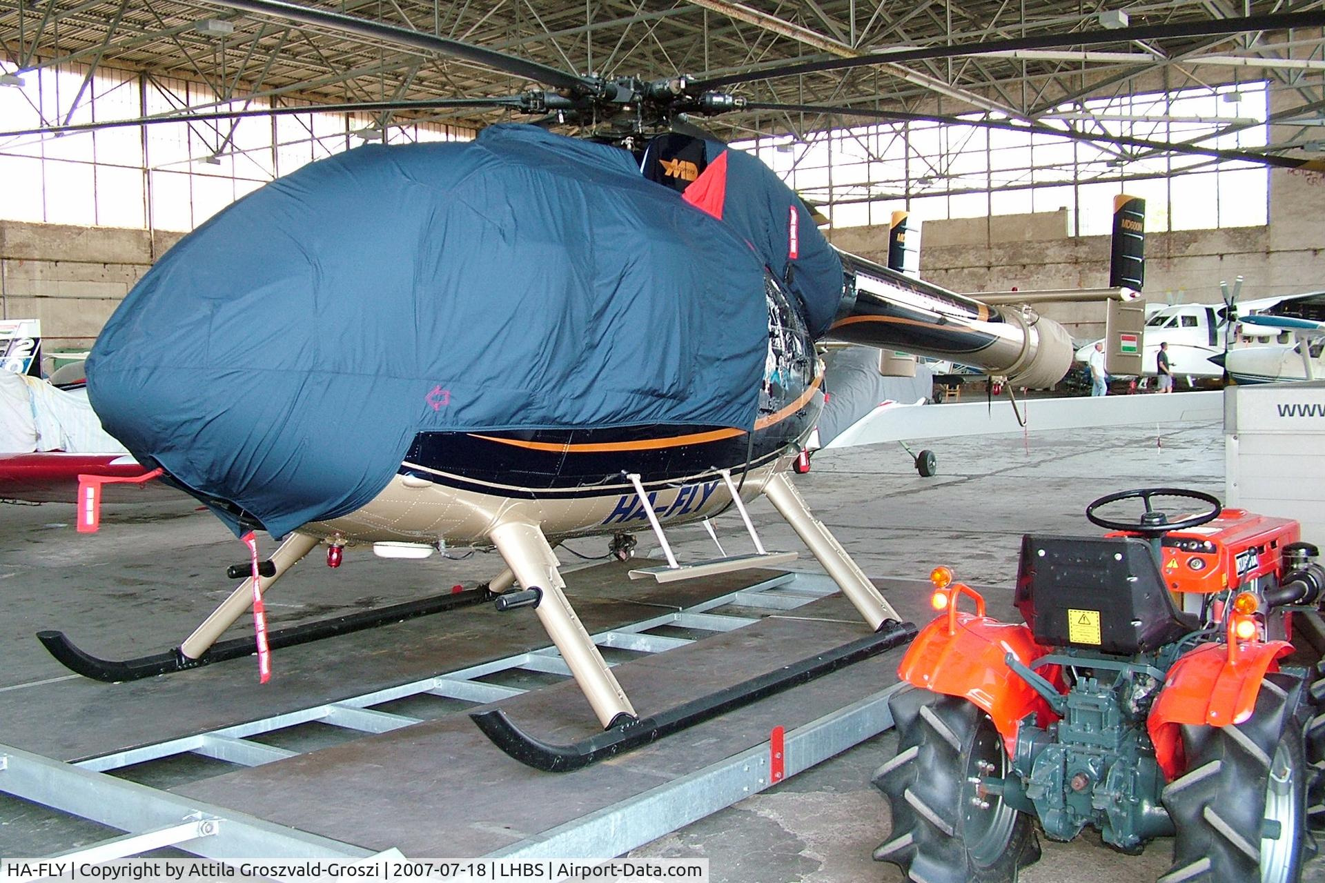 HA-FLY, MD Helicopters 600N C/N RN055, Budaörs-Airport, Hungary - Hangar
