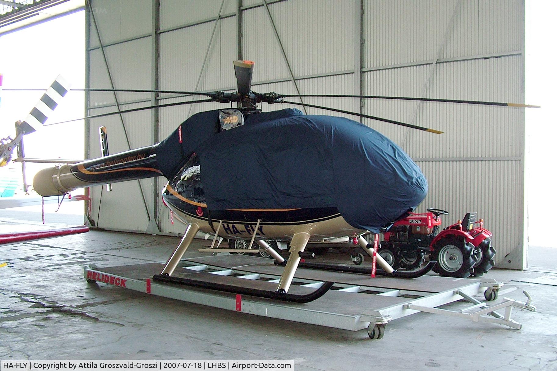 HA-FLY, MD Helicopters 600N C/N RN055, Budaörs-Airport, Hungary - Hangar