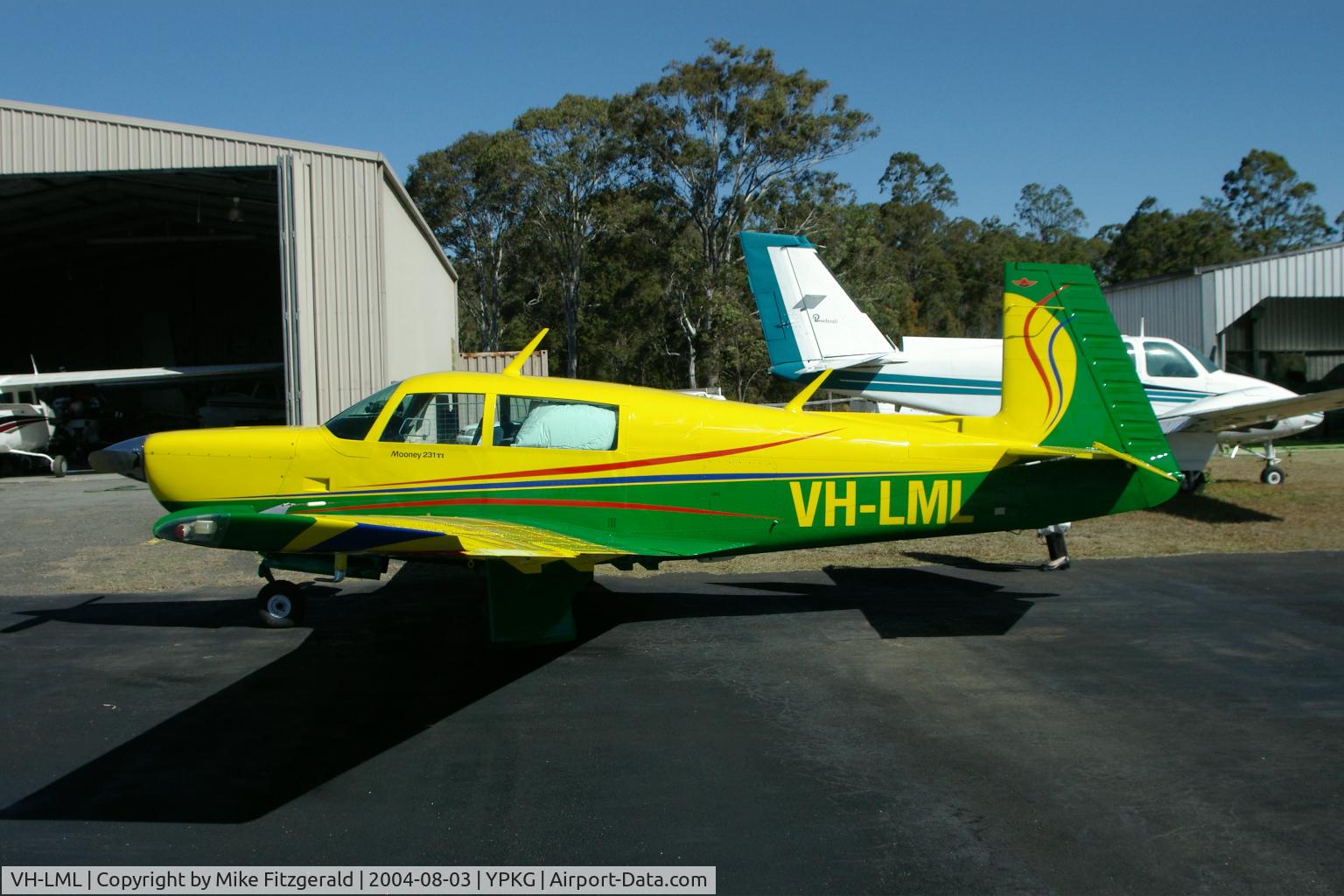 VH-LML, 1979 Mooney M20K C/N 25-0181, New Paint Scheme