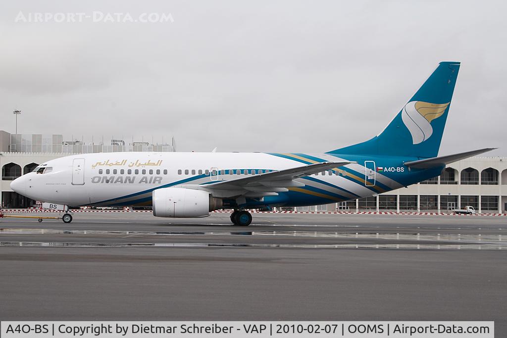 A4O-BS, 2001 Boeing 737-7Q8 C/N 30649, Oman Air Boeing 737-700