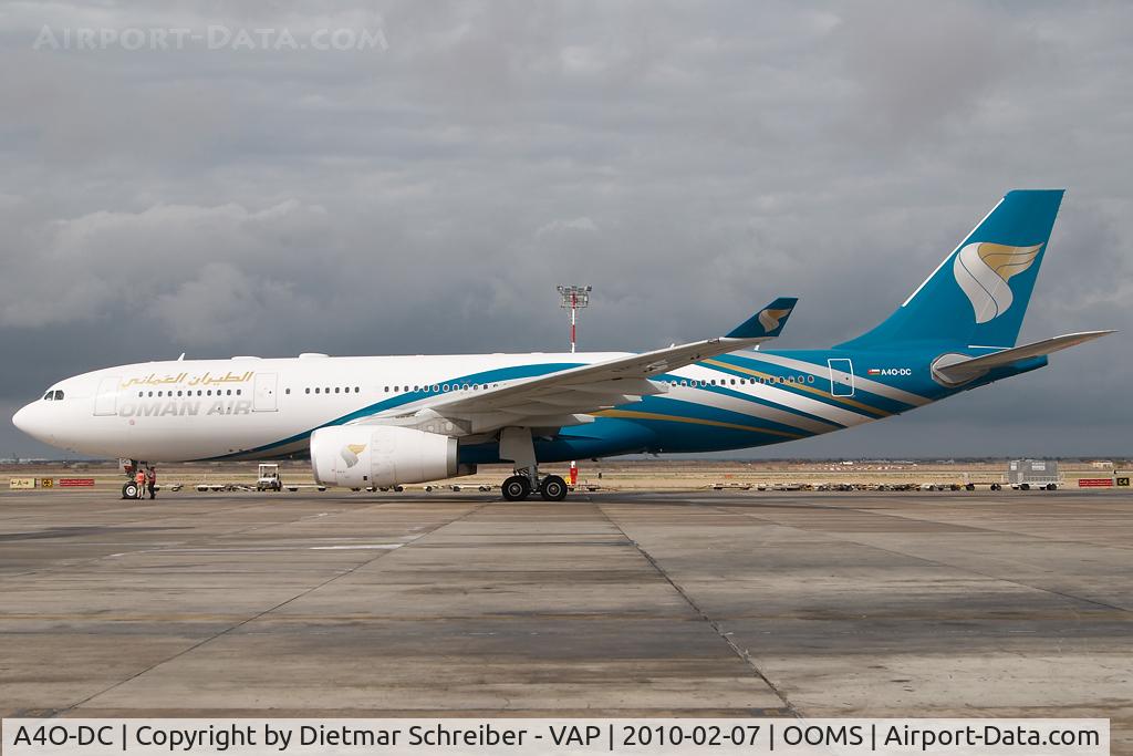 A4O-DC, 2009 Airbus A330-243 C/N 1049, Oman Air Airbus 330-200