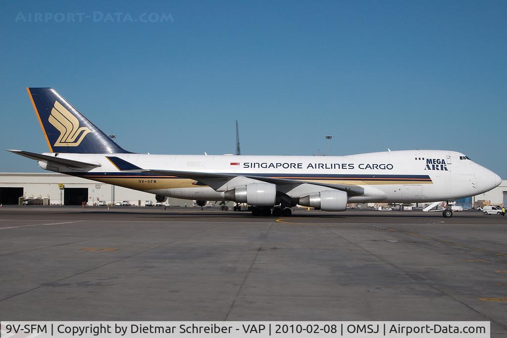 9V-SFM, 2003 Boeing 747-412F/SCD C/N 32898, Singapore Airlines Boeing 747-400