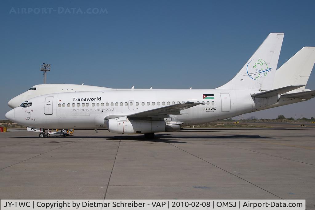 JY-TWC, Boeing 737-2T4C C/N 23065, Transworld Boeing 737-200