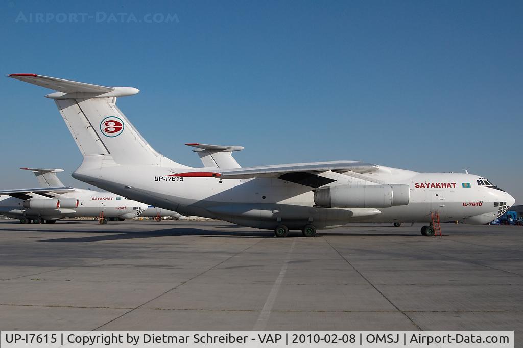 UP-I7615, 1993 Ilyushin Il-76TD-90VD C/N 1033401015, Sayakhat Iljuschin 76