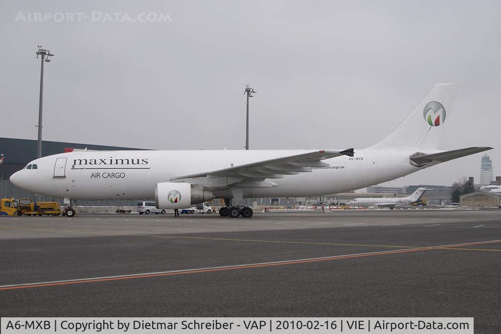 A6-MXB, 1996 Airbus A300B4-622F C/N 767, Maximus Cargo Airbus 300-600
