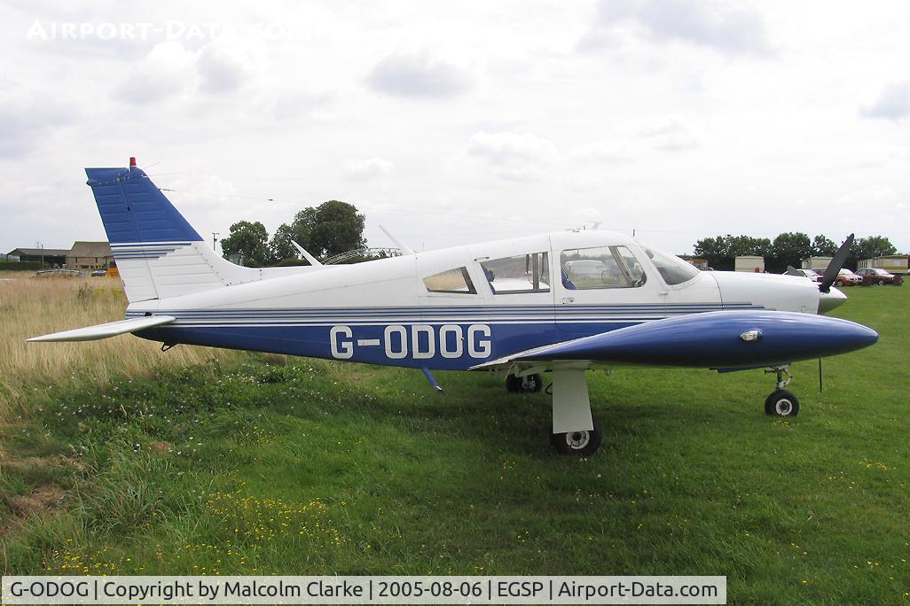 G-ODOG, 1972 Piper PA-28R-200-2 Cherokee Arrow II C/N 28R-7235197, Piper PA-28R-200 Cherokee Arrow II at Peterborough Sibson in 2005.