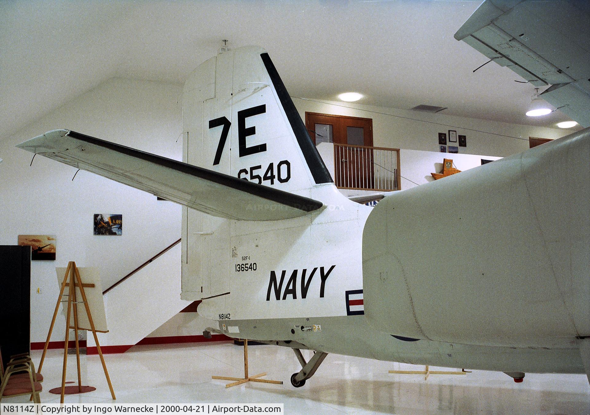 N8114Z, 1957 Grumman S2F-1 Tracker C/N 449, Grumman S2F-1 Tracker at the American Wings Air Museum, Blaine MN